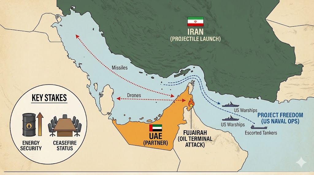 Image related to Keir Starmer Condemns Iran Strike on UAE, Urges Diplomacy